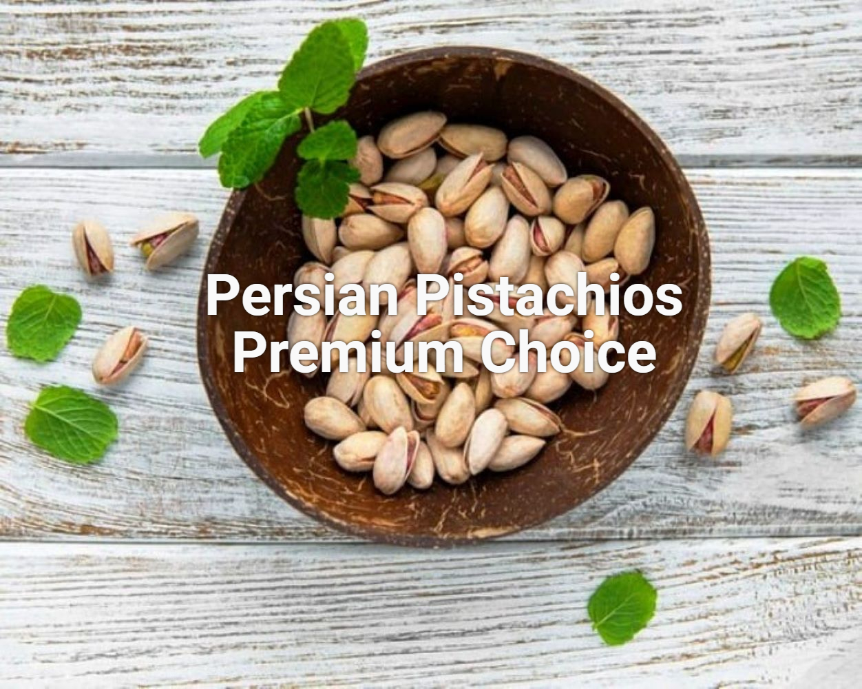 Iranian Pistachios, Roasted & Lightly Salted Akbari Variety 1000 grams